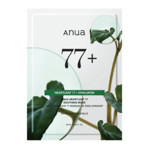 anua masque tissu apaisant heartleaf 77%