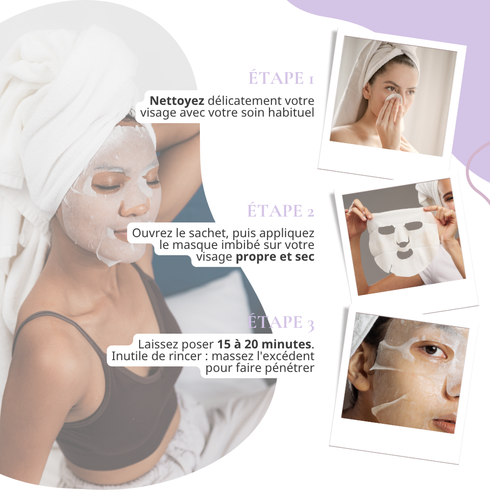 anua masque Éclat à la pêche 70% & niacinamide anua masque Éclat à la pêche 70% & niacinamide